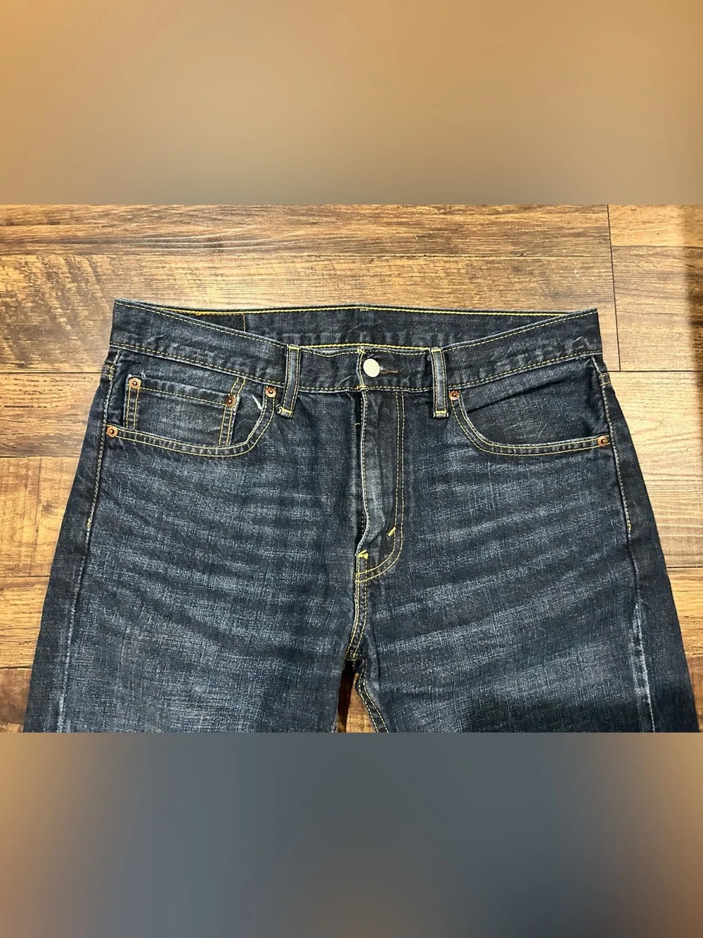Levi's Mens Dark Denim Jeans Size 34X30